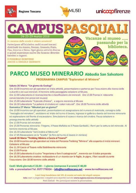 Abbadia _San_Salvatore_Campus_Mieniere_Programma_2016