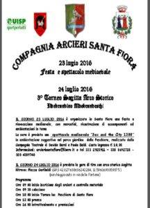 Santa_Fiora_Compagnia_Arcieri_201607_locandina